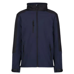 Regatta Reid Mens Softshell Wind Resistant Water Repellent Jacket - 2XL, Navy Blue