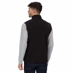 Regatta Haber II Full-Zip Bodywarmer Fleece Anti-Pill Jacket (250 GSM) - 2XL, Black