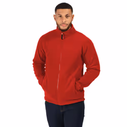 Regatta Mens Thor III Fleece Jacket - 4XL, Classic Red
