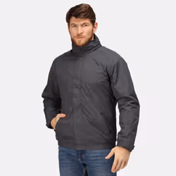 Regatta Dover Waterproof Windproof Jacket (Thermo-Guard Insulation) - S, Seal Grey/Black
