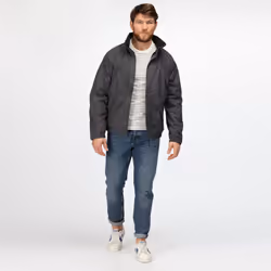 Regatta Dover Waterproof Windproof Jacket (Thermo-Guard Insulation) - S, Seal Grey/Black