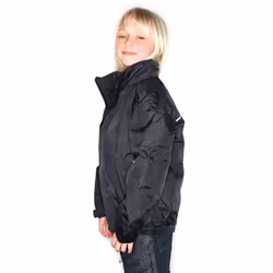 Regatta Kids/Childrens Waterproof Windproof Dover Jacket - 3-4, Black/Ash
