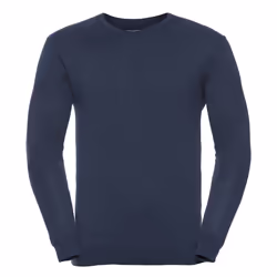 Russell Collection Mens V-Neck Knitted Pullover Sweatshirt - XS, French Navy