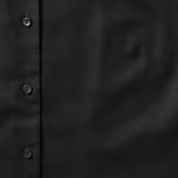 Russell Collection Ladies/Womens Short Sleeve Easy Care Oxford Shirt - S, Black