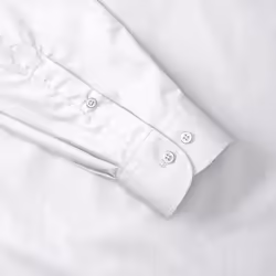 Russell Collection Mens Long Sleeve Shirt - 15.5, White