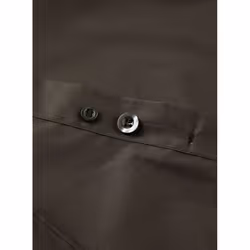 Russell Collection Mens Long Sleeve Easy Care Fitted Shirt - 18.5, Chocolate