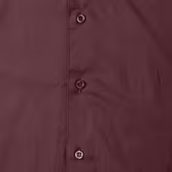 Russell Collection Mens Long Sleeve Easy Care Fitted Shirt - 19.5, Port