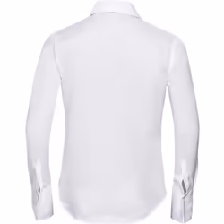 Russell Collection Ladies/Womens Long Sleeve Ultimate Non-Iron Shirt - XS, White