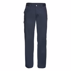 Russell Workwear Mens Polycotton Twill Trouser / Pants (Long) - 46W x Long, French Navy