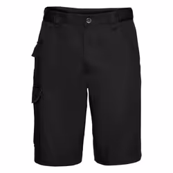 Russell Workwear Twill Shorts - 34W, Black
