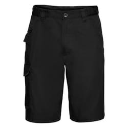 Russell Workwear Twill Shorts - 46W, Black