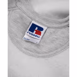 Russell Workwear Mens Crew Neck Set In Sweatshirt Top - XS, Light Oxford