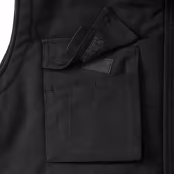 Russell Mens Workwear Gilet Jacket - S, Black