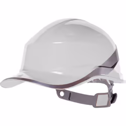 Venitex Hi-Vis Baseball PPE Safety Helmet - One Size, White