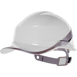 Venitex Hi-Vis Baseball PPE Safety Helmet - One Size, White