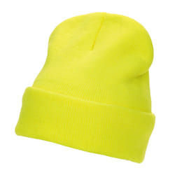 Yoko Unisex Hi-Vis Thermal 3M Thinsulate Winter Hat - One Size, Hi-Vis Yellow