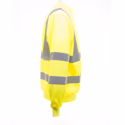 Yoko Unisex Hi-Vis Heavyweight Sweatshirt - 2XL, Hi-Vis Yellow