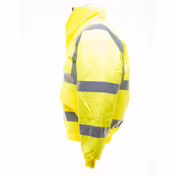 Yoko Mens Hi-Vis Bomber Jacket - 3XL, Hi-Vis Yellow