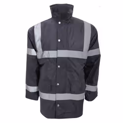 Yoko Mens Workwear Security Jacket - 2XL, Black