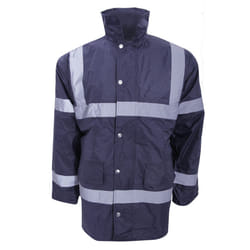 Yoko Mens Workwear Security Jacket - S, Navy Blue
