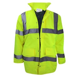 Yoko Mens Hi-Vis Contractor Jacket - S, Hi-Vis Yellow