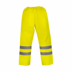 Yoko Mens Hi-Vis Waterproof Contractor Over Trousers - L, Hi-Vis Yellow