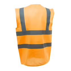 Yoko Unisex Premium Hi-Vis Waistcoat Vest / Jacket - 4XL, Hi Vis Orange