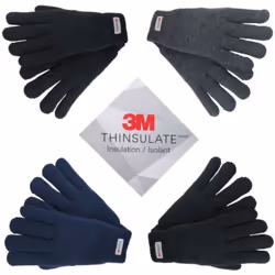 Yoko Unisex 3M Thinsulte Full Finger Thermal Winter/Ski Gloves