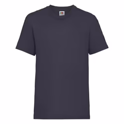 Fruit Of The Loom Childrens/Kids Unisex Valueweight Short Sleeve T-Shirt - 12-13, Deep Navy