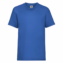 Fruit Of The Loom Childrens/Kids Unisex Valueweight Short Sleeve T-Shirt - 2-3, Royal