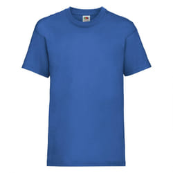 Fruit Of The Loom Childrens/Kids Unisex Valueweight Short Sleeve T-Shirt - 12-13, Royal