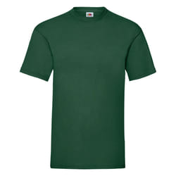 Fruit Of The Loom Mens Valueweight Short Sleeve T-Shirt - 2XL, Bottle Green