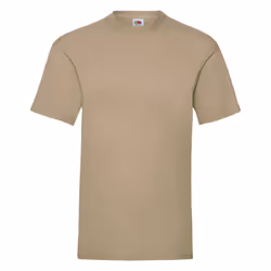 Fruit Of The Loom Mens Valueweight Short Sleeve T-Shirt - S, Khaki