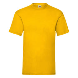 Fruit Of The Loom Mens Valueweight Short Sleeve T-Shirt - XL, Sunflower