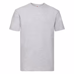 Fruit Of The Loom Mens Super Premium Short Sleeve Crew Neck T-Shirt - 2XL, Heather Grey