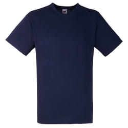 Fruit Of The Loom Mens Valueweight V-Neck, Short Sleeve T-Shirt - M, Deep Navy