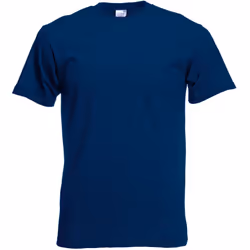 Fruit Of The Loom Mens Screen Stars Original Full Cut Short Sleeve T-Shirt - XL, Navy