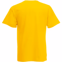 Fruit Of The Loom Mens Screen Stars Original Full Cut Short Sleeve T-Shirt - XL, Sunflower