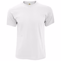 Fruit Of The Loom Mens Screen Stars Original Full Cut Short Sleeve T-Shirt - XL, White