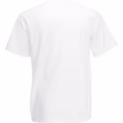 Fruit Of The Loom Mens Heavy Weight BelcoroÂ® Cotton Short Sleeve T-Shirt - 3XL, White