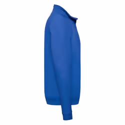 Fruit Of The Loom Mens Zip Neck Sweatshirt - M, Royal