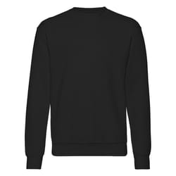 Fruit Of The Loom Mens Set-In BelcoroÂ® Yarn Sweatshirt - M, Black