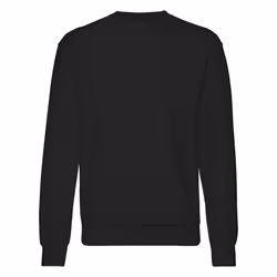 Fruit Of The Loom Mens Set-In BelcoroÂ® Yarn Sweatshirt - 2XL, Black