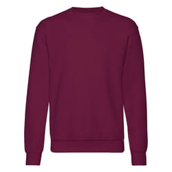 Fruit Of The Loom Mens Set-In BelcoroÂ® Yarn Sweatshirt - M, Burgundy