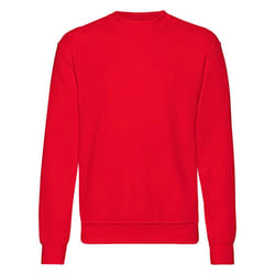 Fruit Of The Loom Mens Set-In BelcoroÂ® Yarn Sweatshirt - M, Red