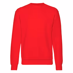 Fruit Of The Loom Mens Set-In BelcoroÂ® Yarn Sweatshirt - 2XL, Red