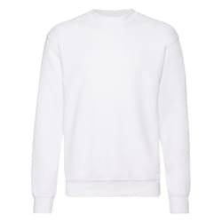 Fruit Of The Loom Mens Set-In BelcoroÂ® Yarn Sweatshirt - M, White