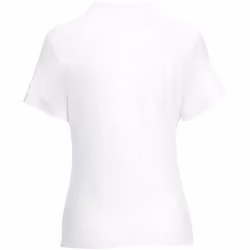 Fruit Of The Loom Womens Lady-Fit 65/35 Short Sleeve Polo Shirt - XS, White