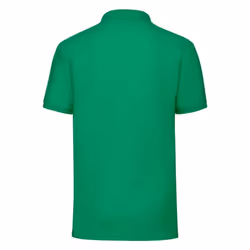 Fruit Of The Loom Mens 65/35 Pique Short Sleeve Polo Shirt - XL, Kelly Green
