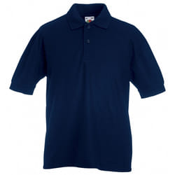 Fruit Of The Loom Childrens/Kids Unisex 65/35 Pique Polo Shirt - 12-13, Deep Navy